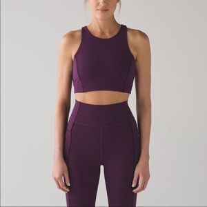 lululemon Simply Bare Bra - Purple - Size 6